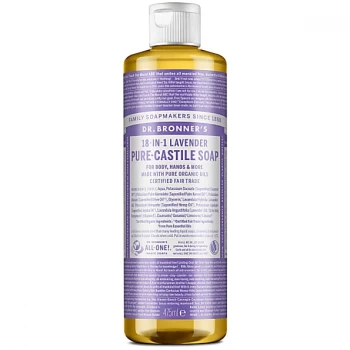 Dr. Bronner's Lavender Castile Liquid Soap - 473ml