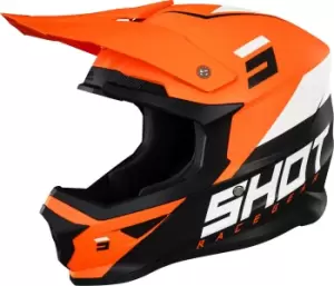 Shot Furious Chase Motocross Helmet, black-orange, Size 2XL, black-orange, Size 2XL