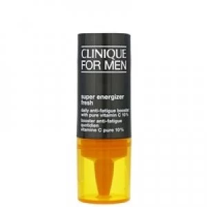 Clinique Mens Super Energizer Fresh Daily Anti-Fatigue Booster with Pure Vitamin C 10% 8.5ml / 0.29 fl.oz.