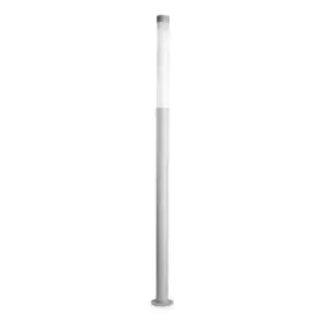 Leds-C4 Lyon - Outdoor Bollard Lamp Post Grey 230.2cm