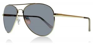 Le Specs Drop Top Sunglasses Gold Drop Top 60mm