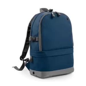 BagBase Backpack / Rucksack Bag (18 Litres Laptop Up To 15.6 Inch) (One Size) (French Navy)