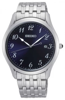 Seiko Conceptual Mens Quartz Stainless Steel Bracelet Watch