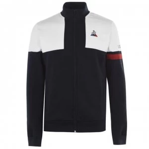 Le Coq Sportif Tricolore Zip Sweater - Navy/White/Red