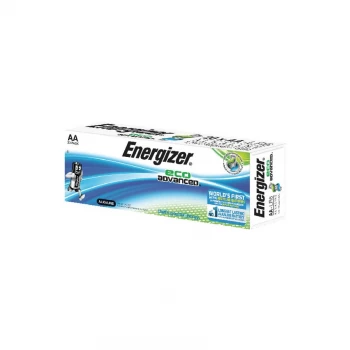 Energizer EcoAdvanced AA Alkaline Batteries Pack of 20 Batteries