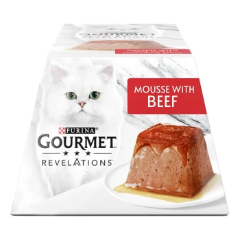 Gourmet Revelations Mousse 4 x 57g - Beef