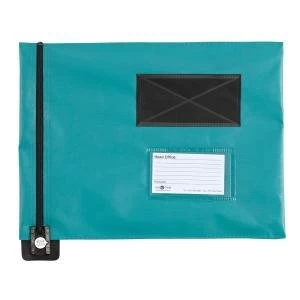 Flat Mail Pouch A3 355mm x 470mm Green FP9G