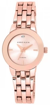 Anne Klein Womens Agnes Rose Gold Bracelet AK- Watch