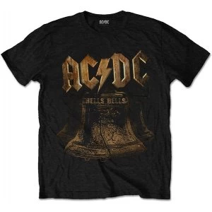 AC/DC - Brass Bells Mens X-Large T-Shirt - Black