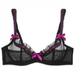 L Agent by Agent Provocateur Isa Balcony Bra - BKCE