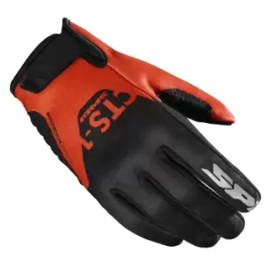 Spidi CTS-1 Black Orange Motorcycle Gloves XL