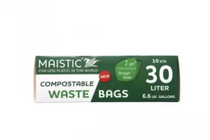Maistic 2. GEN Compostable Waste Bag 30lt each