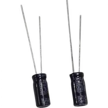 Electrolytic capacitor Radial lead 3.5mm 47 63 V 20 x H 8mm x 11.5mm