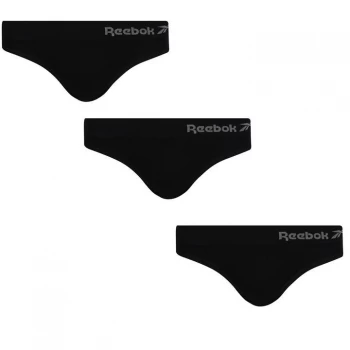 Reebok 3 Pack Seamless Pants Womens - Black