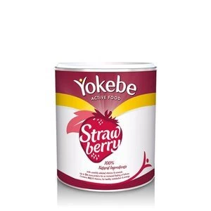 Yokebe Active Food Meal Replacement Strawberry Powder 450g