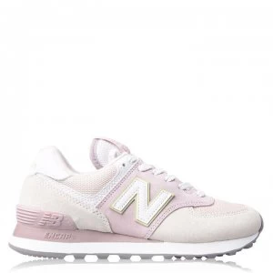 New Balance 574 Classic Trainers - Pink