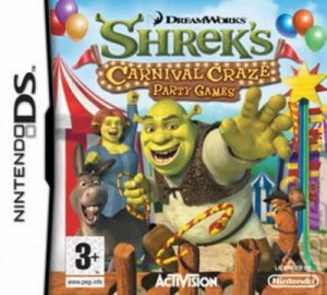 Shreks Carnival Craze Party Games Nintendo DS Game
