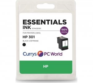 Essentials HP 301 Black Ink Cartridge