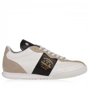 PANTOFOLA D ORO Olympica Low Top Trainers - White/Black