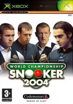 World Championship Snooker 2004 Xbox Game