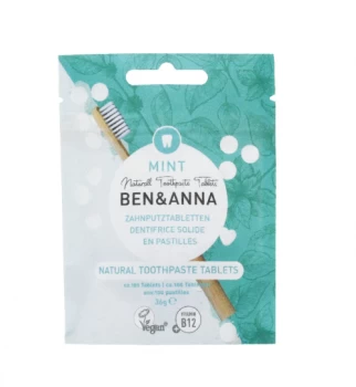 Ben & Anna Toothpaste Tablets without Fluoride - 40g