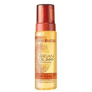 Creme of Nature Argan Oil Style and Shine Foaming Mousse 207ml