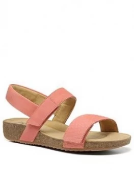 Hotter Haven Footbed Sandals - Coral, Size 6, Women
