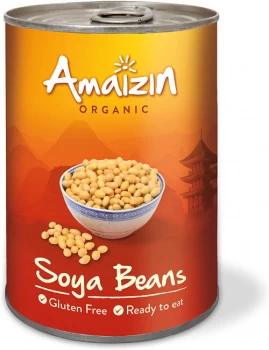 Amaizin Organic Soya Beans - 400g