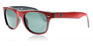 Ray-Ban Junior RJ9035S Sunglasses Red / Black 162/71 44mm