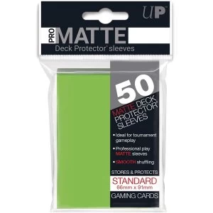Ultra Pro Standard Deck Protectors (50 Sleeves) - Lime Green