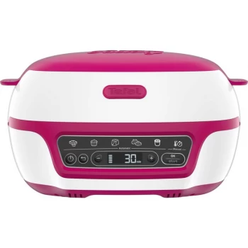 Tefal KD810140 Cake Factory Delices Cake Maker - Pink / White