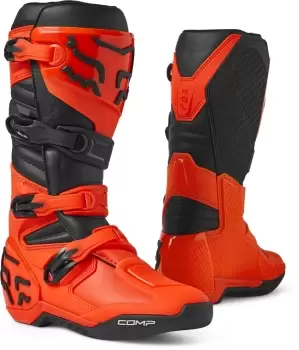 FOX Comp Motocross Boots, orange, Size 46, orange, Size 46