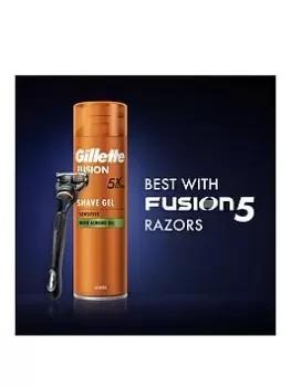 Gillette Fusion Razor + 200ml Prep