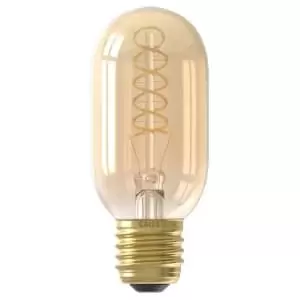 Calex Standard Gold Filament Flex Tubular E27 3.8W Dimmable Light Bulb