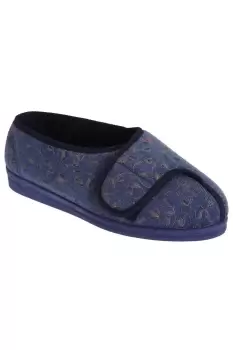 Helen Floral Superwide Slippers