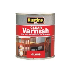 Rustins Polyurethane Varnish Matt Clear 500ml