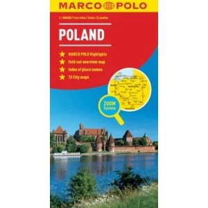 Poland Marco Polo Map by Marco Polo (Sheet map, folded, 2013)