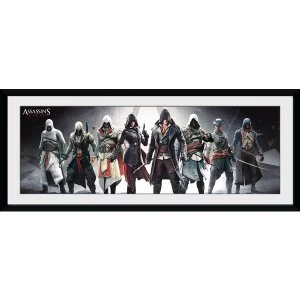 Assassins Creed Characters Framed Collector Print