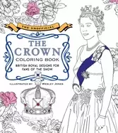 unofficial the crown coloring book british royal designs for fans of the sh