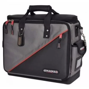 C.K Magma Black and Red Soft Technicians Electricians Tool Case Plus Storage Bag with Hard Waterproof Base