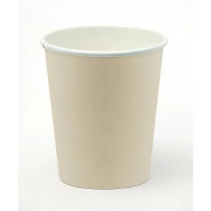 Paper 8oz Cup for Hot Drinks 1 x Pack of 50