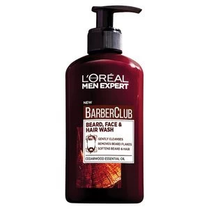 L Oreal Men Expert Barber Club Beard Face Wash 200ml