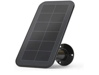 Arlo Solar Panel V2 with Magnetic Charging Cable - Black
