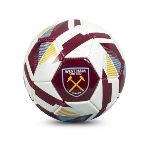 West Ham Reflex Size 1 Mini Ball