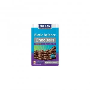 Bioglan Biotic Balance Chocballs Dark Chocolate for Adults 30 Servings