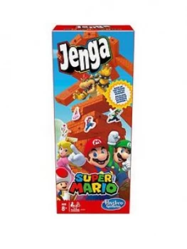Hasbro Jenga: Super Mario Edition Block Stacking Game; Ages 8 And Up
