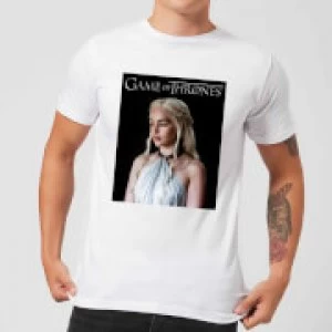 Game of Thrones Daenerys Mens T-Shirt - White - 5XL