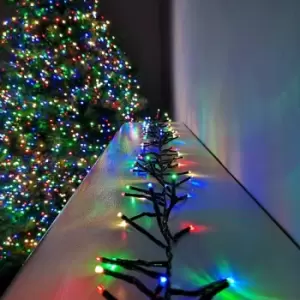 Samuel Alexander - 3000 LED 37.2m Premier Christmas Outdoor Cluster Timer Lights in Multicoloured