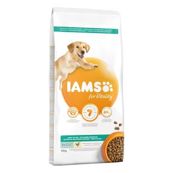 IAMS for Vitality Dry Dog Food Economy Packs 2 x 12kg - Senior & Mature Small & Medium Dog - Chicken (2 x 12kg)