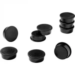 Durable Magnets 37mm 1000P Bulk Pack Black